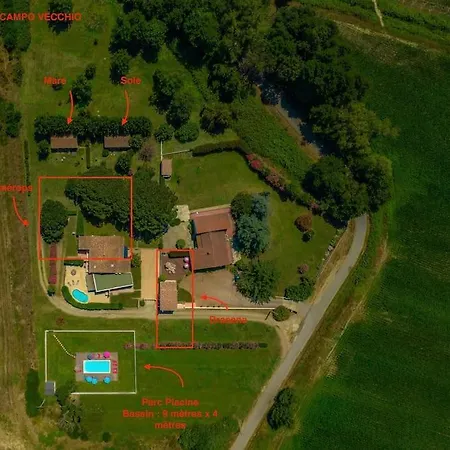 Campo Vecchio Kamerops Et Piscine Lejlighed *