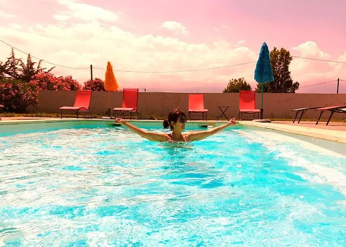Campo Vecchio Kamerops Et Piscine Lejlighed Ghisonaccia